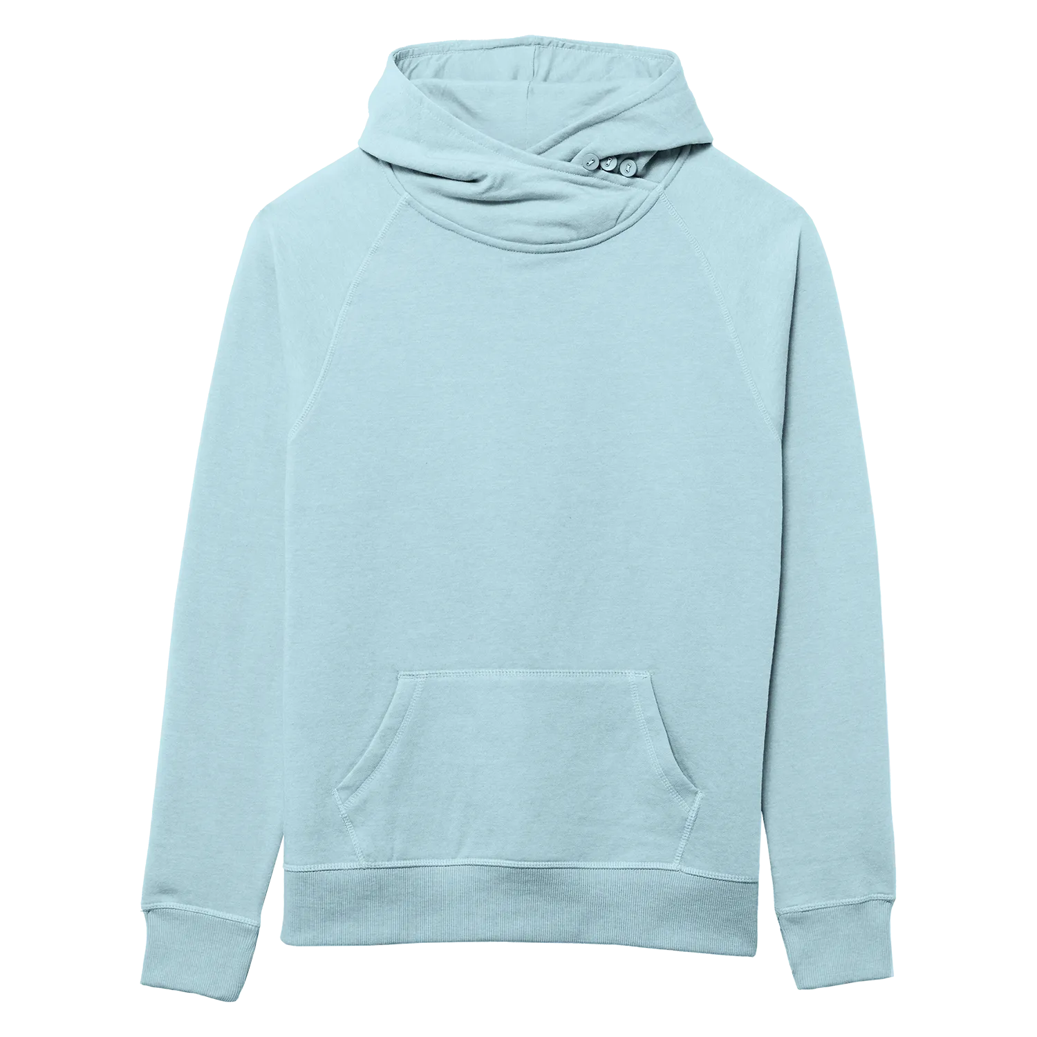 82182 Women's Cozy Asym Hood - Solid Colors