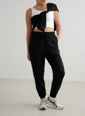 Black Comfy Modal Pants