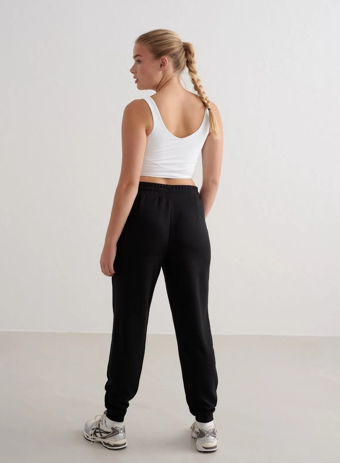 Black Comfy Modal Pants