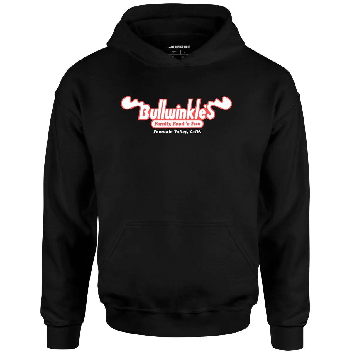 Bullwinkles - Fountain Valley, CA - Vintage Amusement Park - Unisex Hoodie