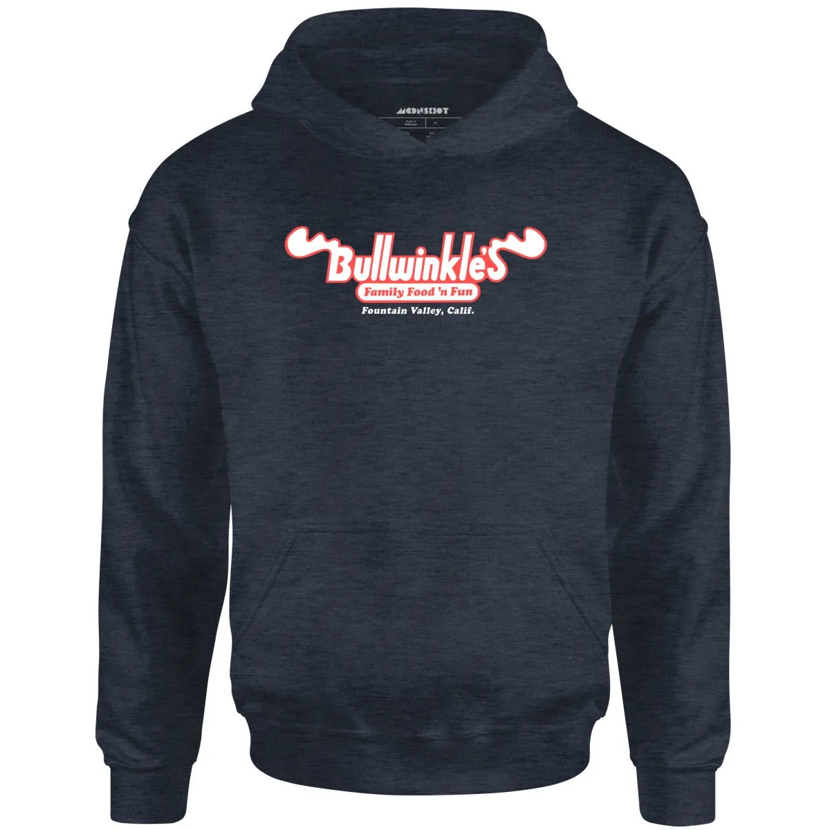 Bullwinkles - Fountain Valley, CA - Vintage Amusement Park - Unisex Hoodie