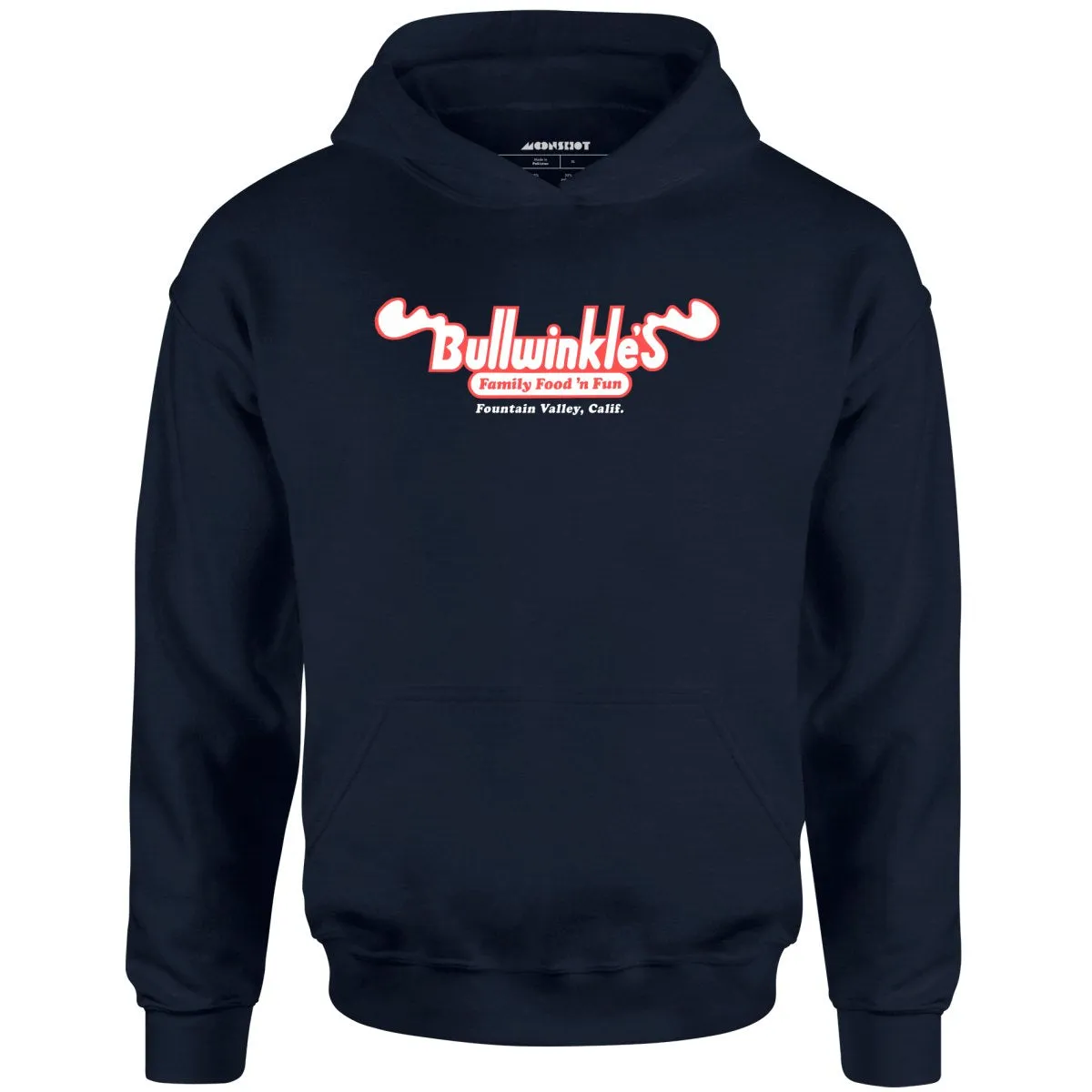 Bullwinkles - Fountain Valley, CA - Vintage Amusement Park - Unisex Hoodie