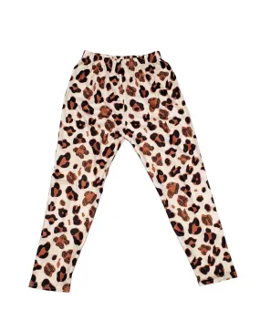 Cheetah Milk Silk Lounge Pants