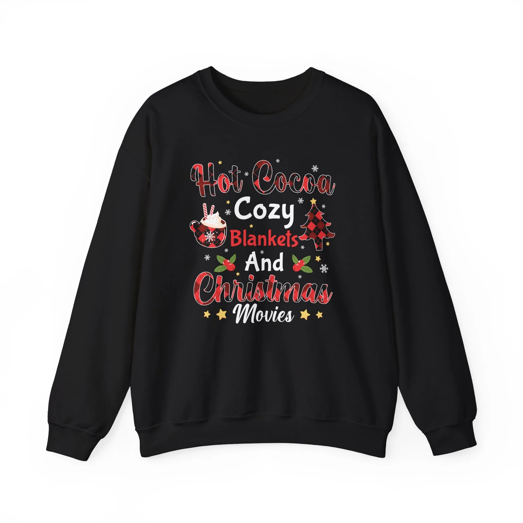 Cozy Blankets & Christmas Movies Sweatshirt