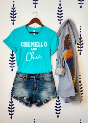 Cremello & Chic Short Sleeve Tee