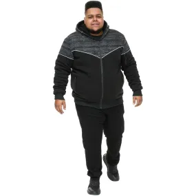 D555 Mens Hennessey Big & Tall Full Zip Hoodie