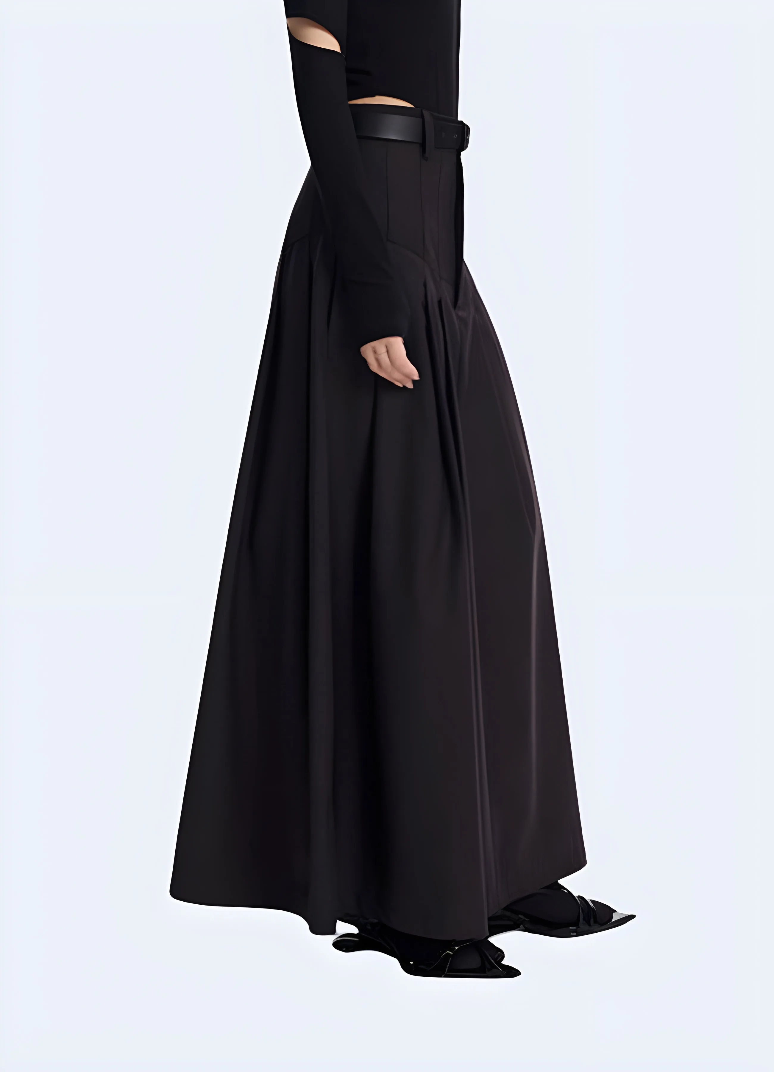 Elegant Techwear Skirt