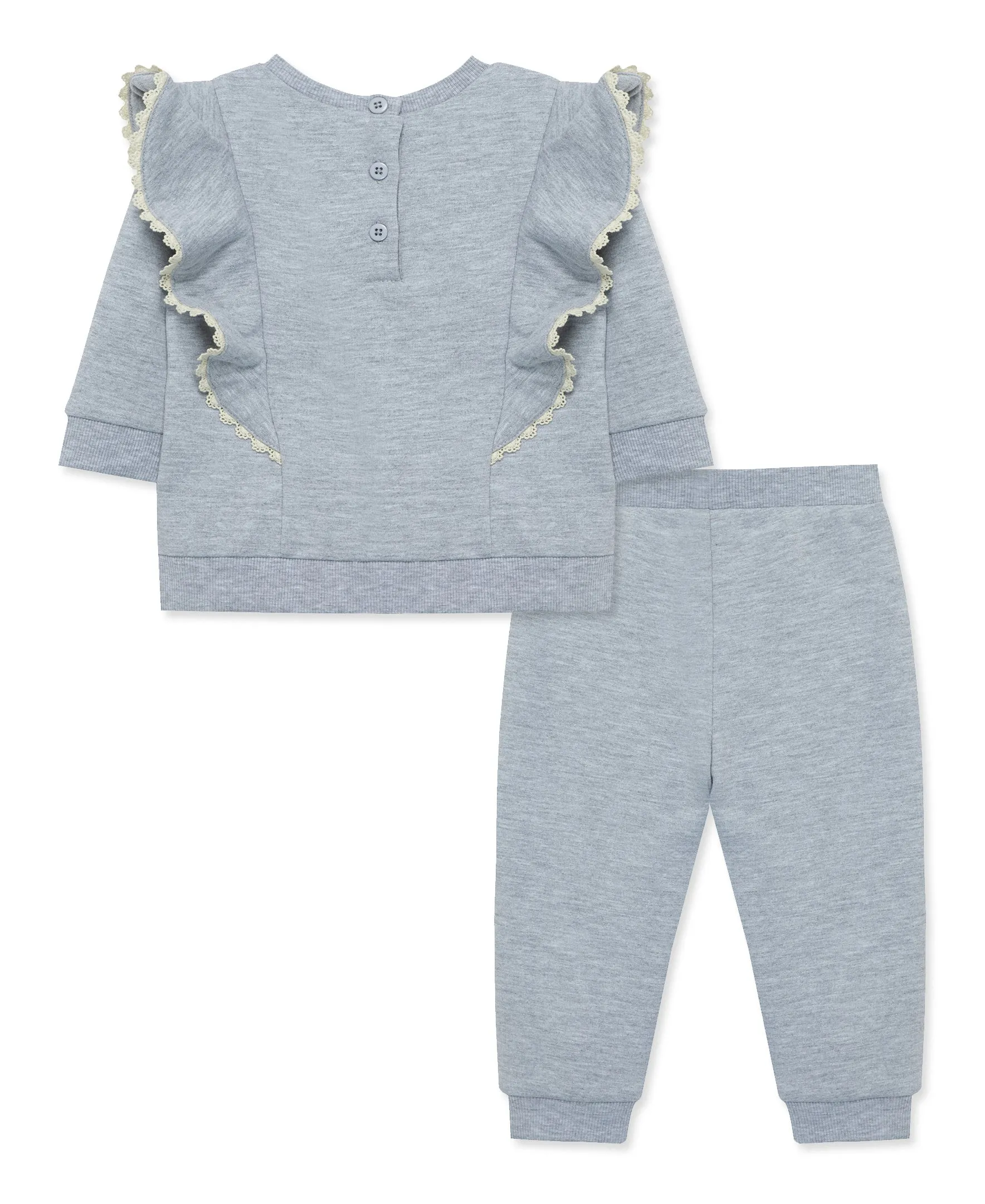 Embroidered Sweatshirt Set (2T-4T)