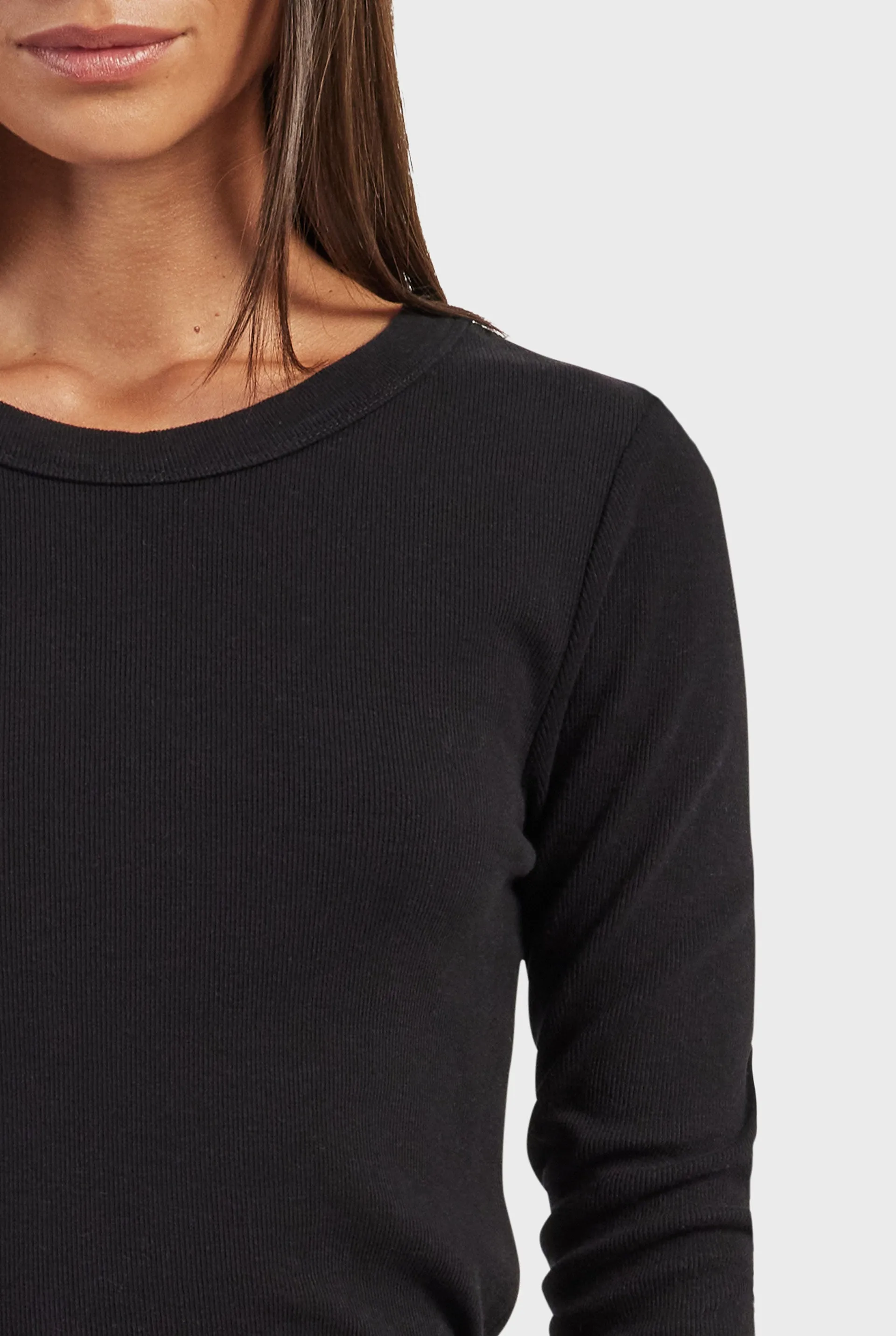 Essential Rib Long Sleeve