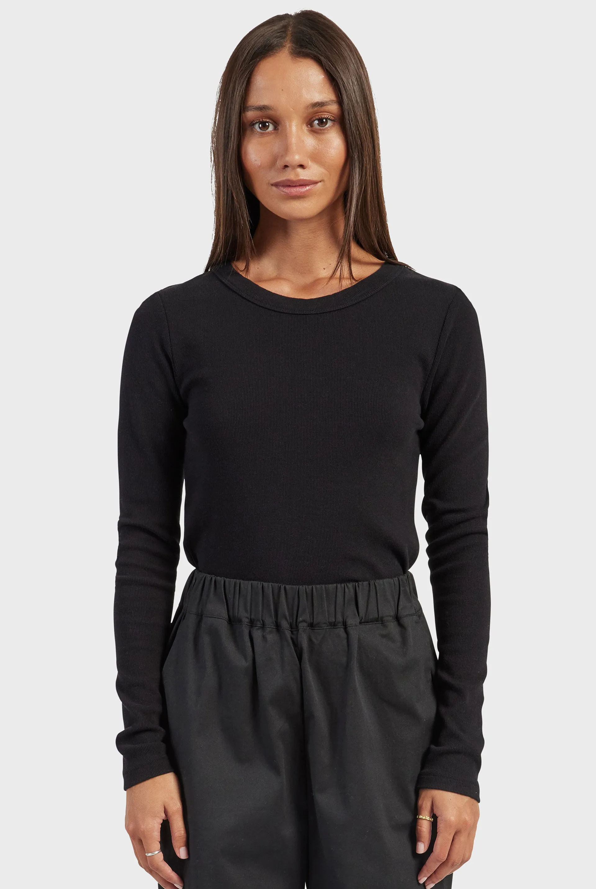 Essential Rib Long Sleeve