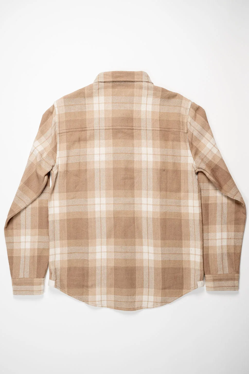 Indi   Ash Ames Workshirt - Desert Acacia Handwoven Plaid