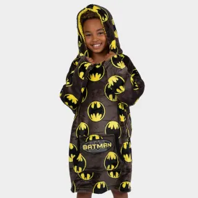 Kids Batman Fleece Hoodie Blanket - One Size