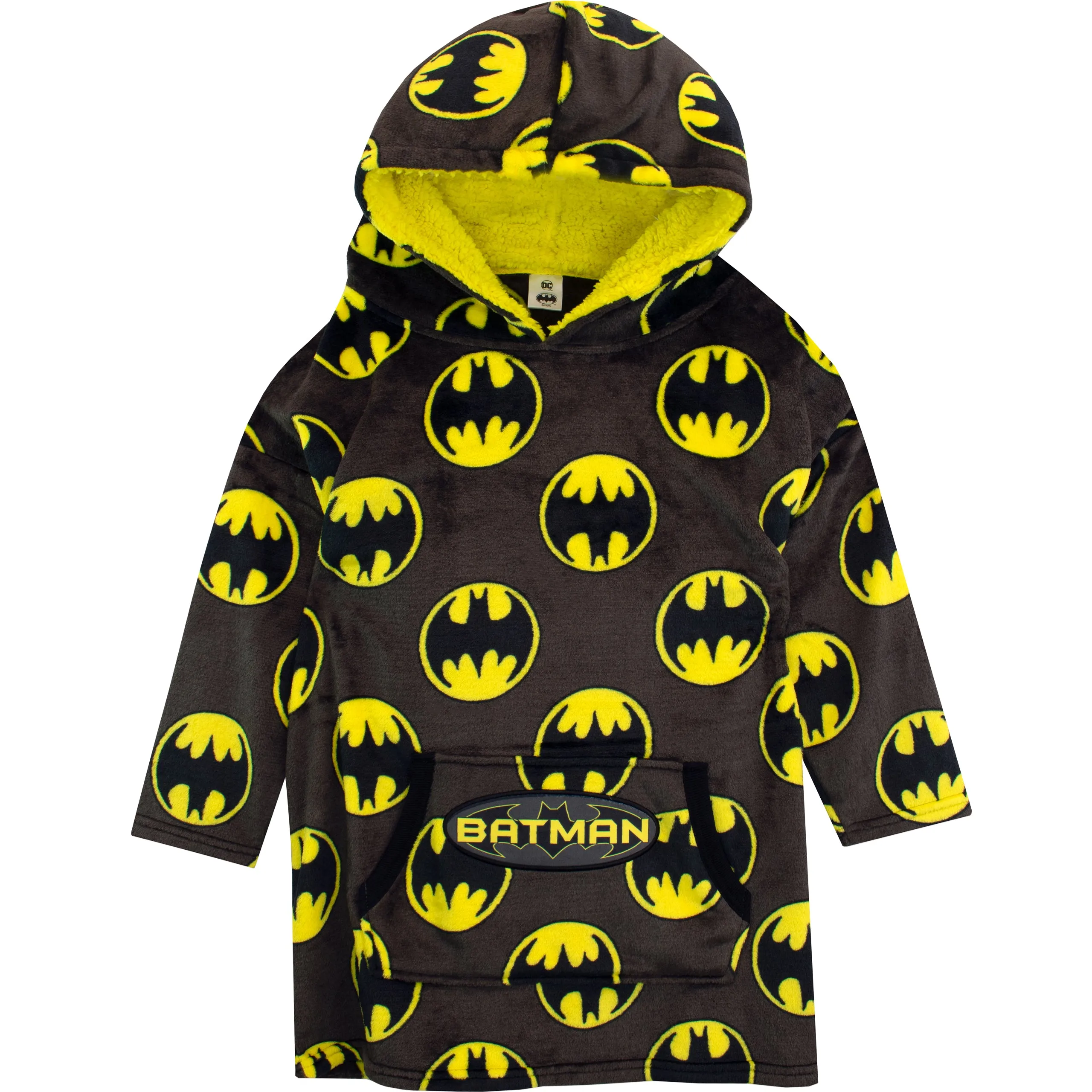 Kids Batman Fleece Hoodie Blanket - One Size