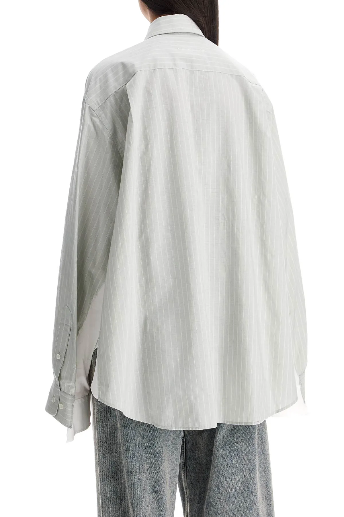 Layered Effect Oversized Blouse