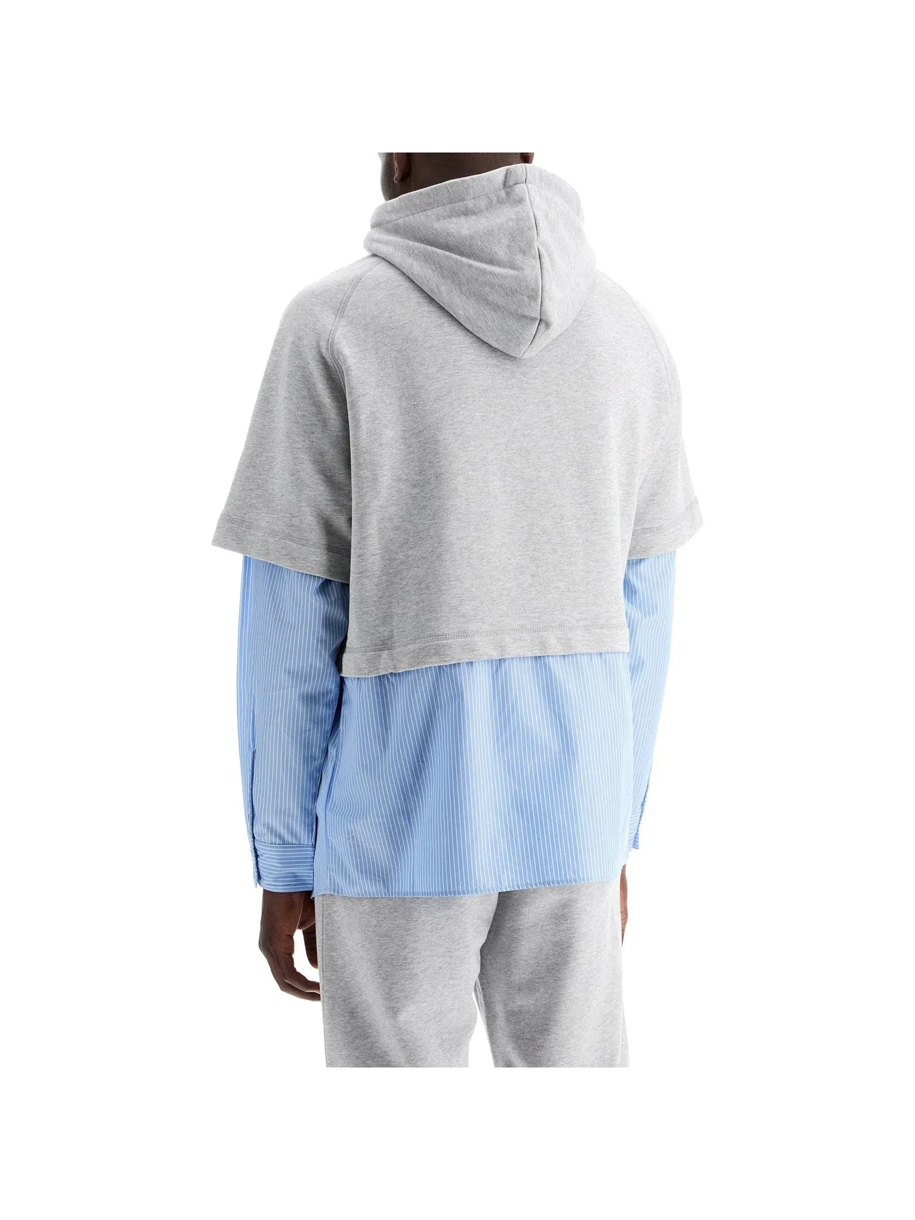 Layered Hybrid Hoodie