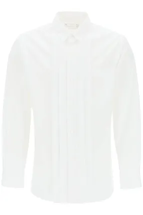 LAYERED POPLIN EFFECT SHIRT WITH