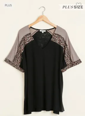 Leopard Mama Top