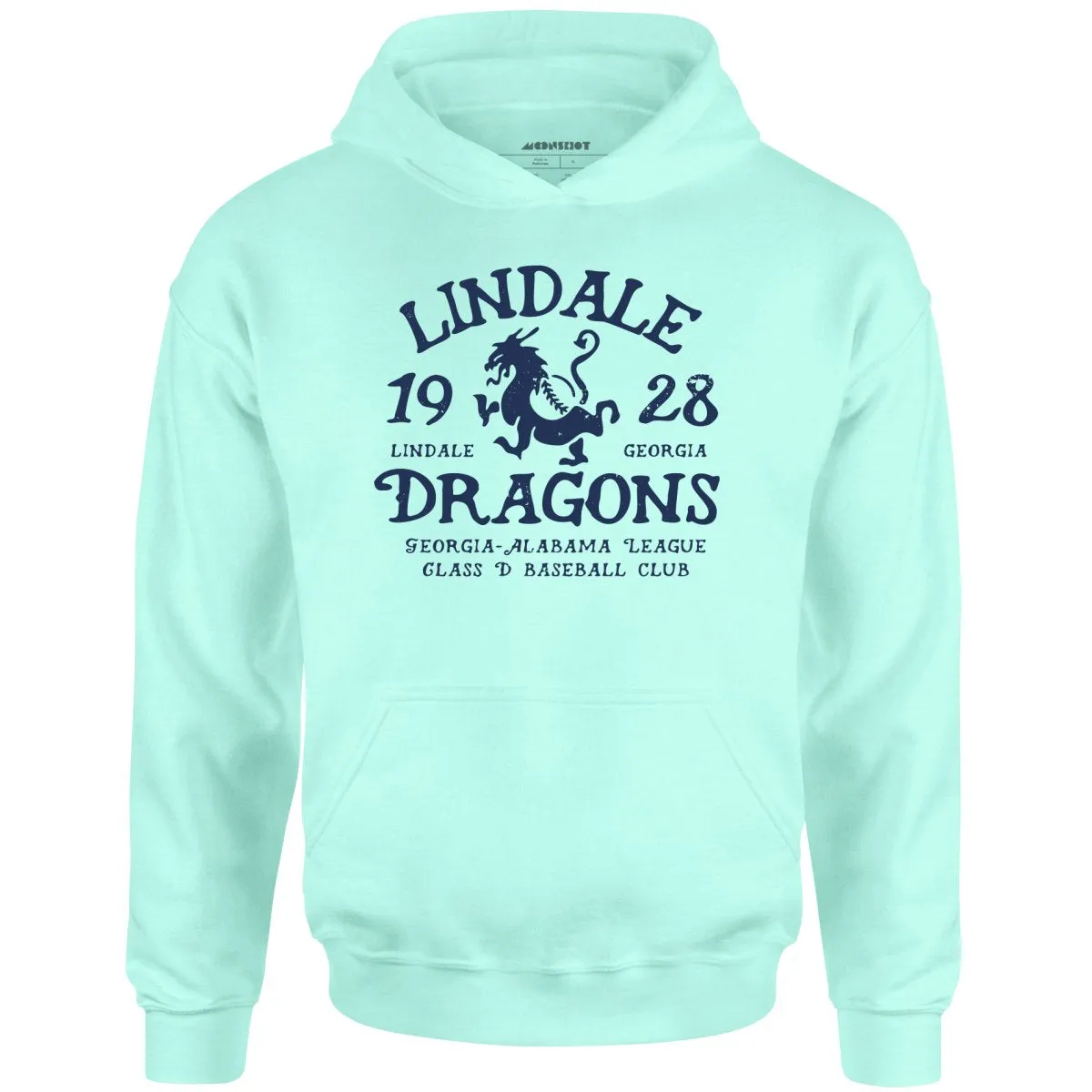 Lindale Dragons - Georgia - Vintage Defunct Baseball Teams - Unisex Hoodie