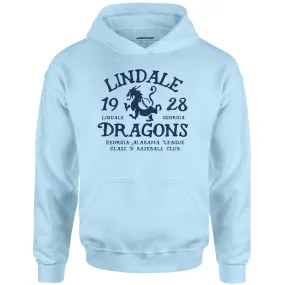 Lindale Dragons - Georgia - Vintage Defunct Baseball Teams - Unisex Hoodie