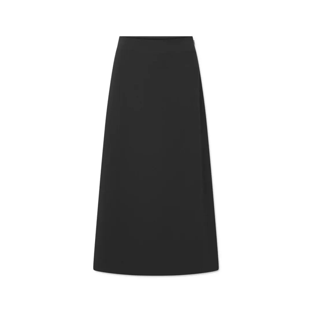 Lovechild1979 Georgina Skirt Black Fray