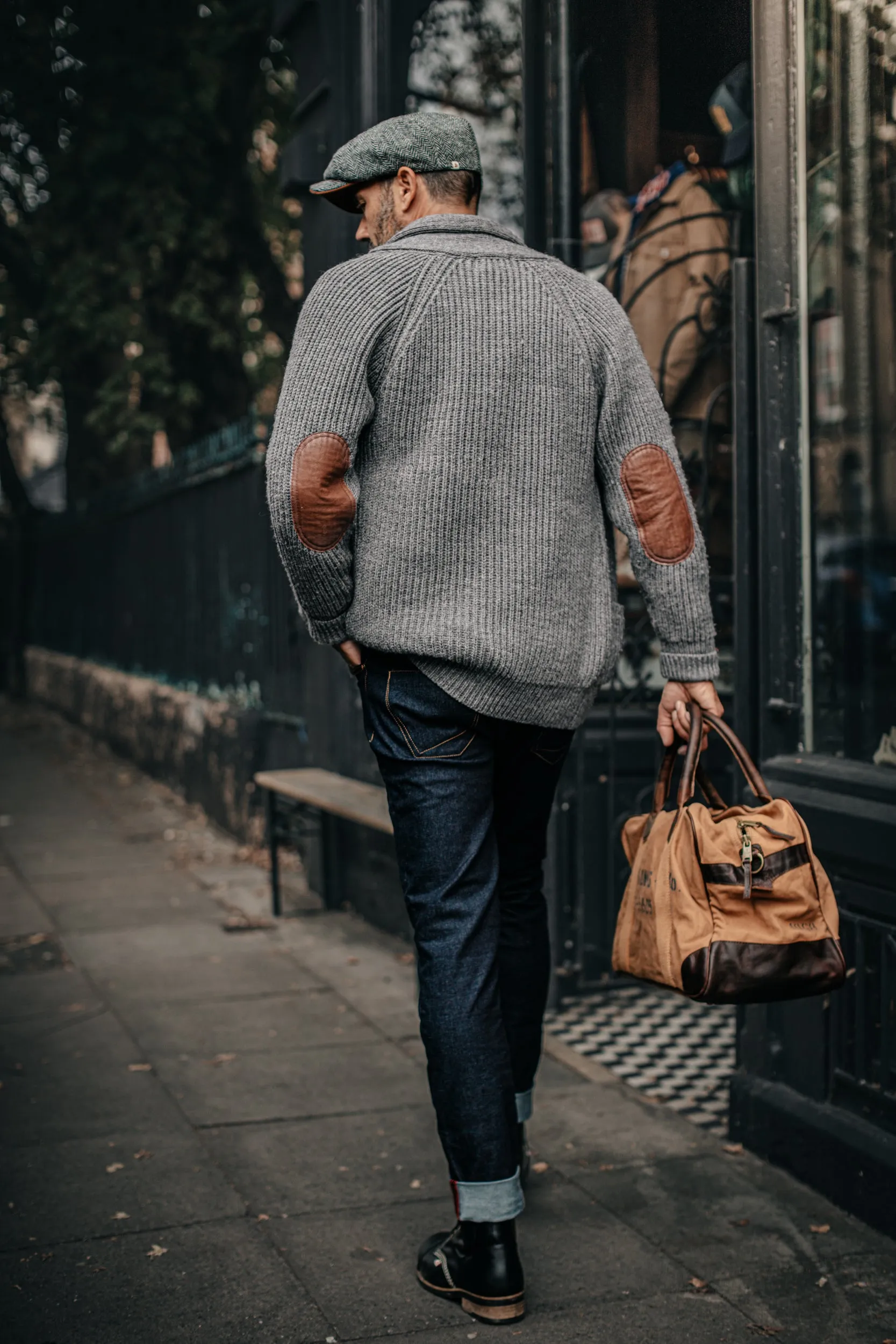 Pioneer British Wool Cardigan Grey