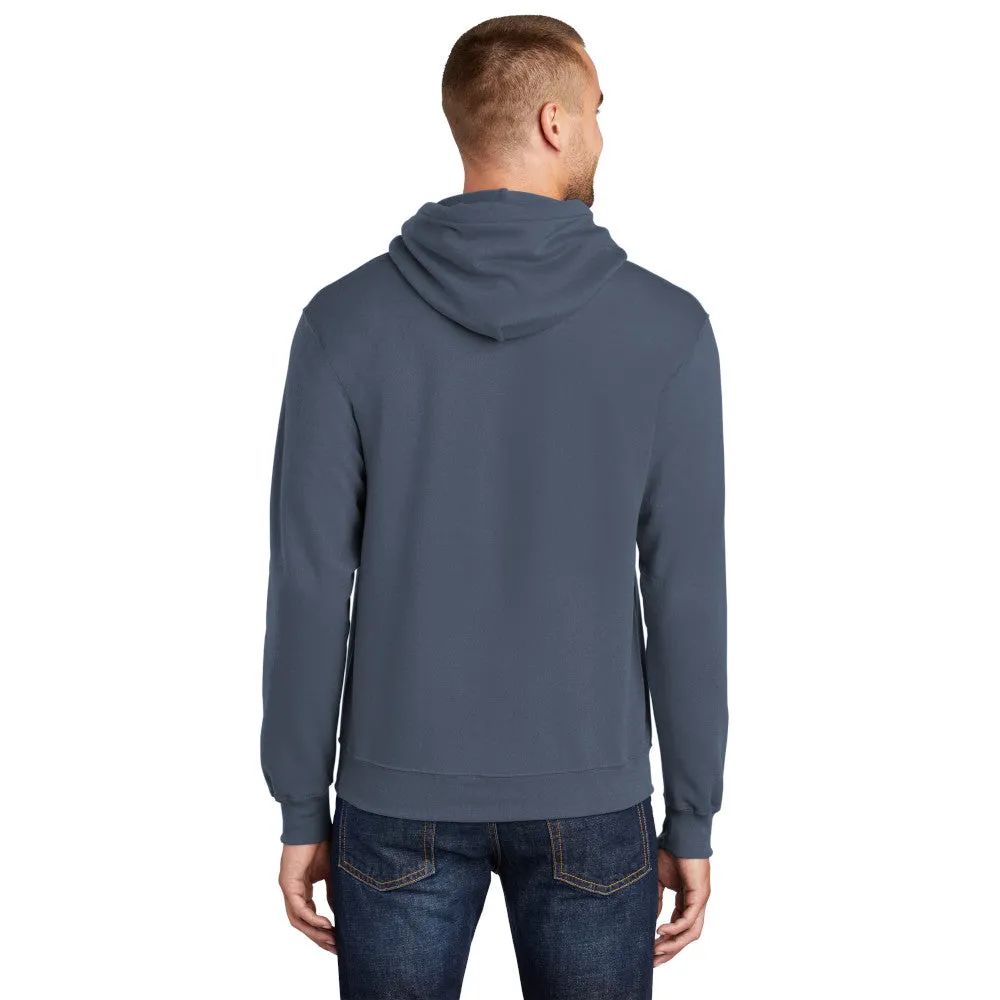 Port & Company® Core Fleece Pullover Hooded Sweatshirt - Steel Blue