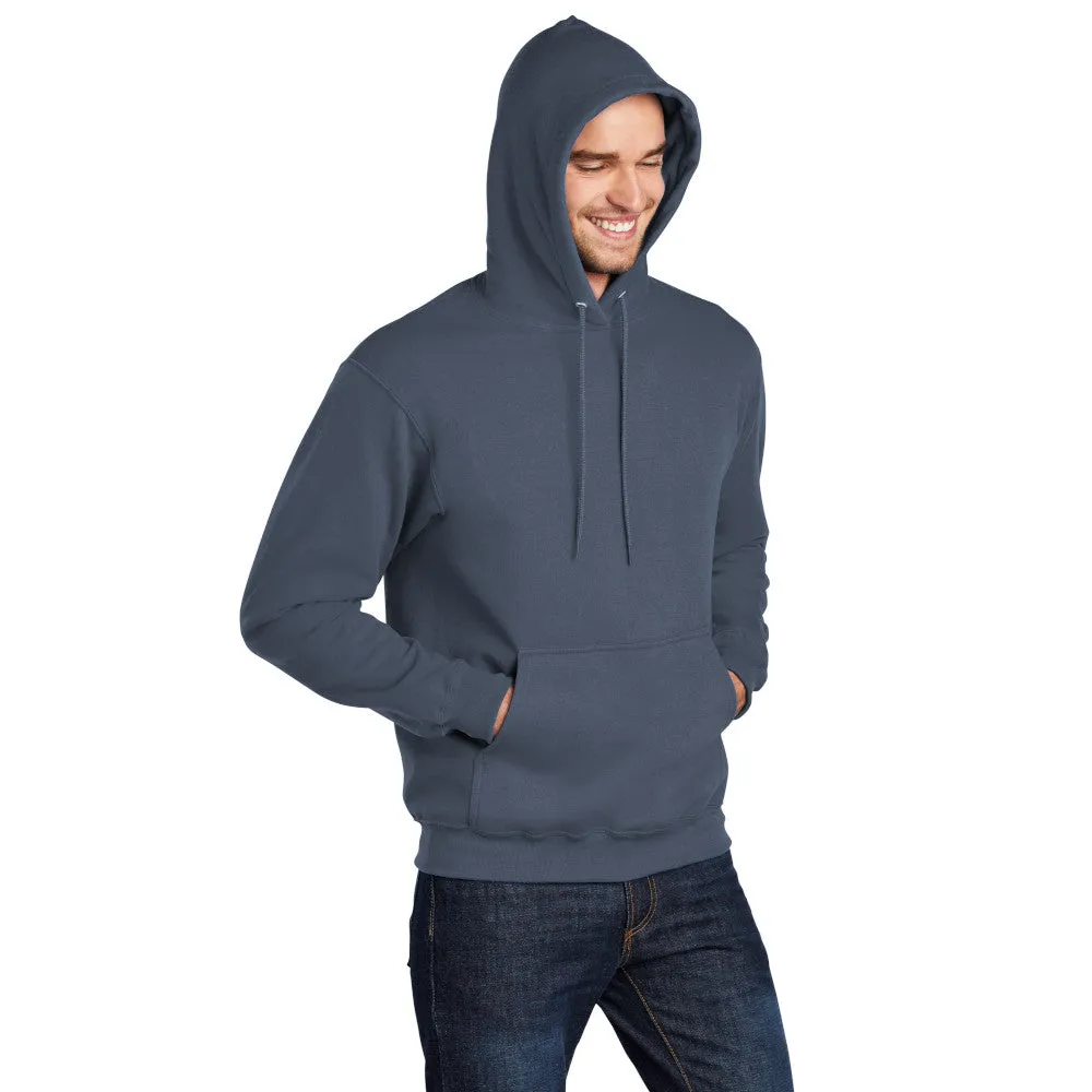 Port & Company® Core Fleece Pullover Hooded Sweatshirt - Steel Blue