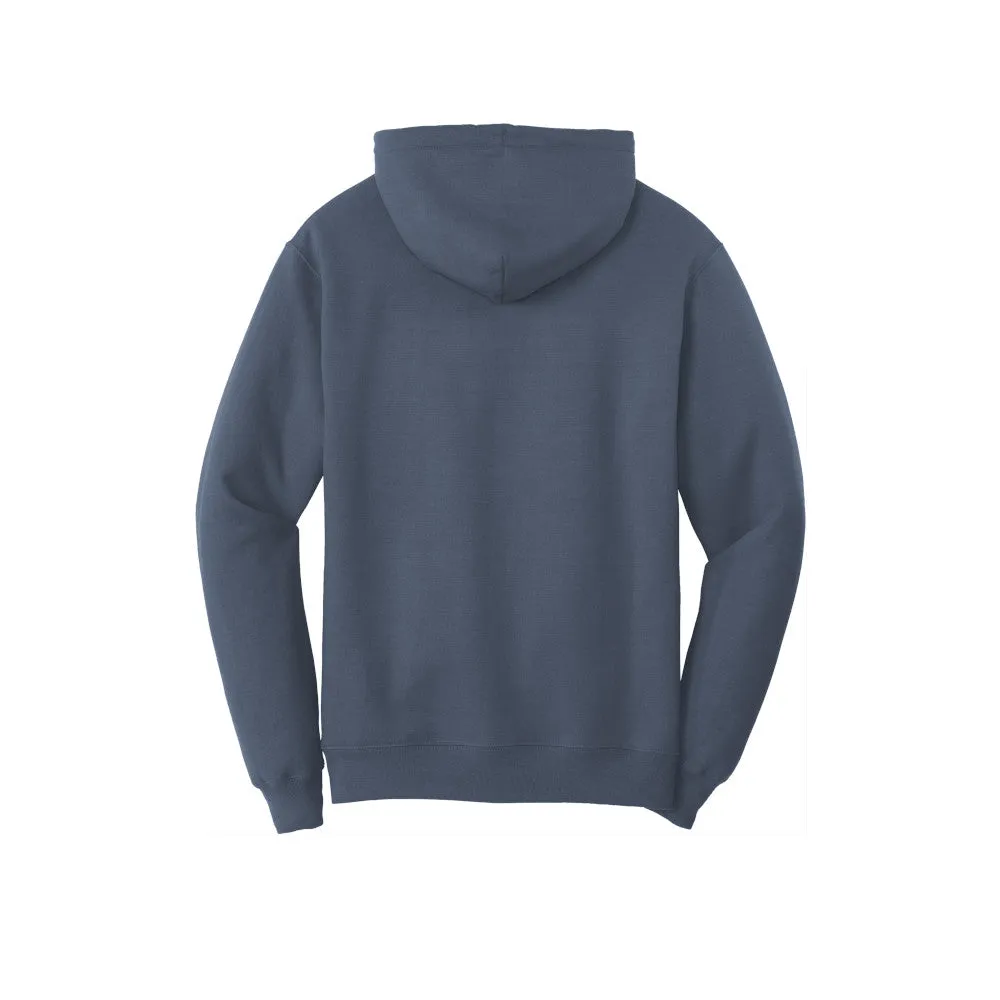 Port & Company® Core Fleece Pullover Hooded Sweatshirt - Steel Blue