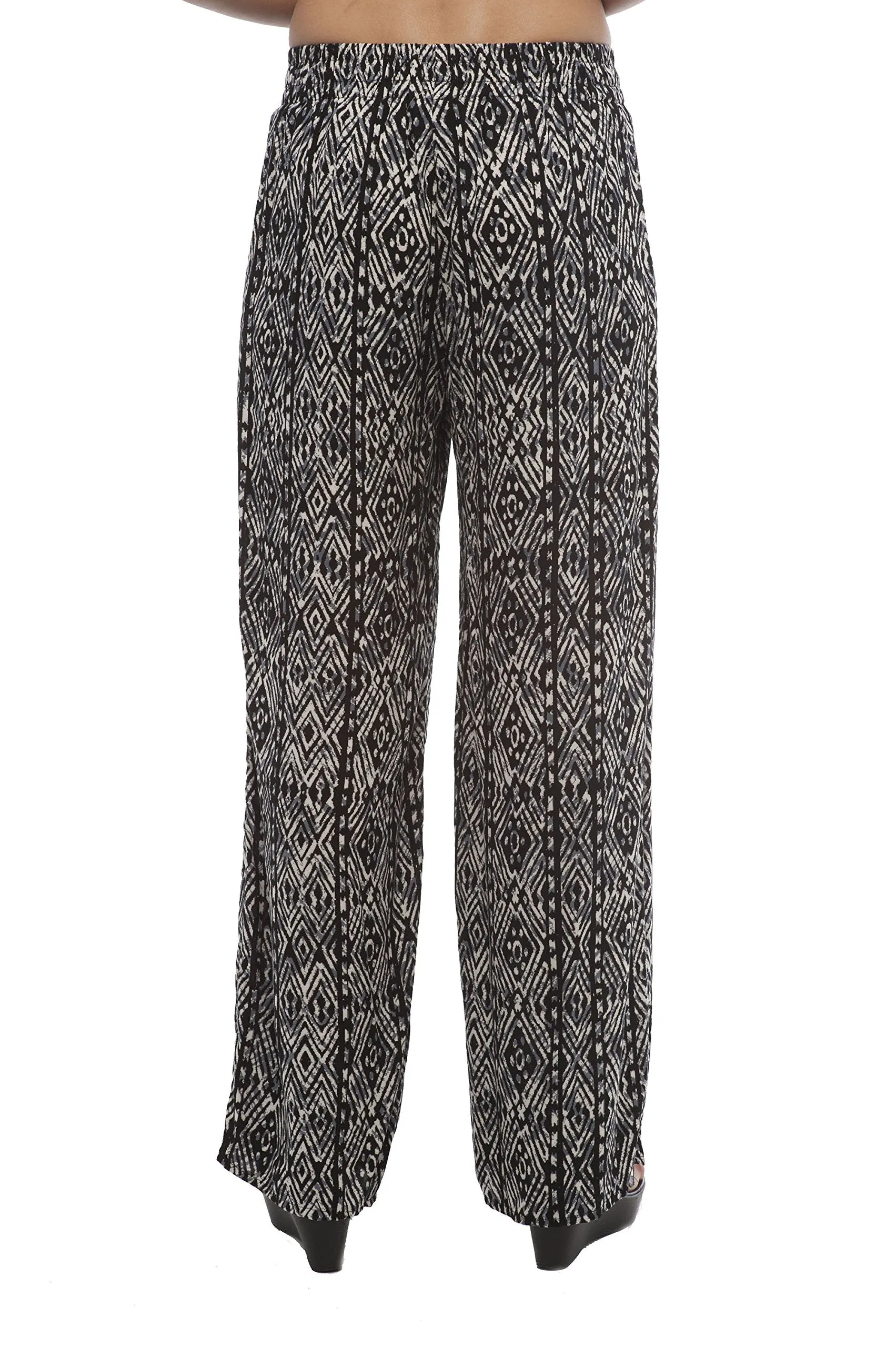 Printed Palazzo Wide Leg Pants