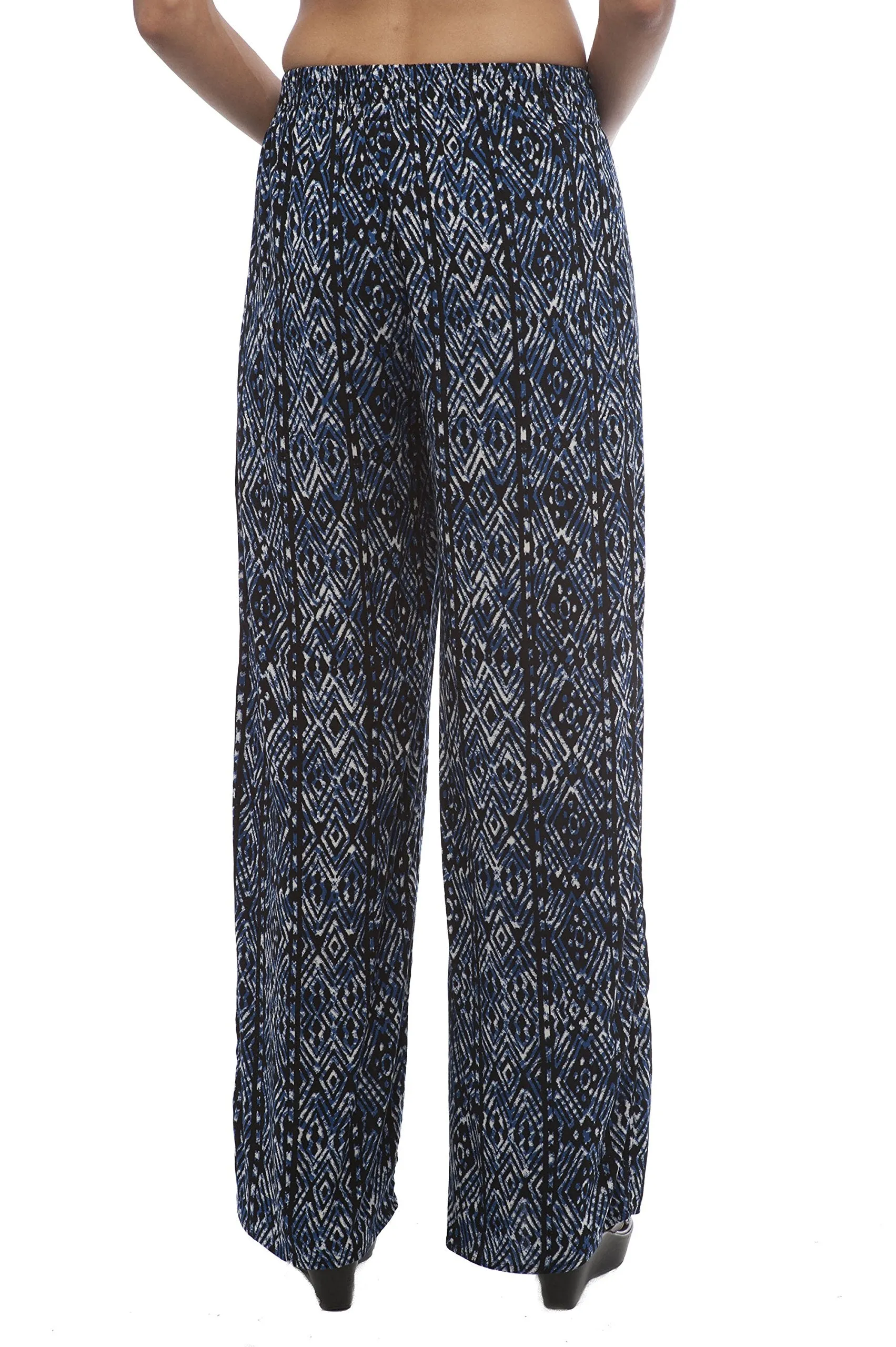 Printed Palazzo Wide Leg Pants