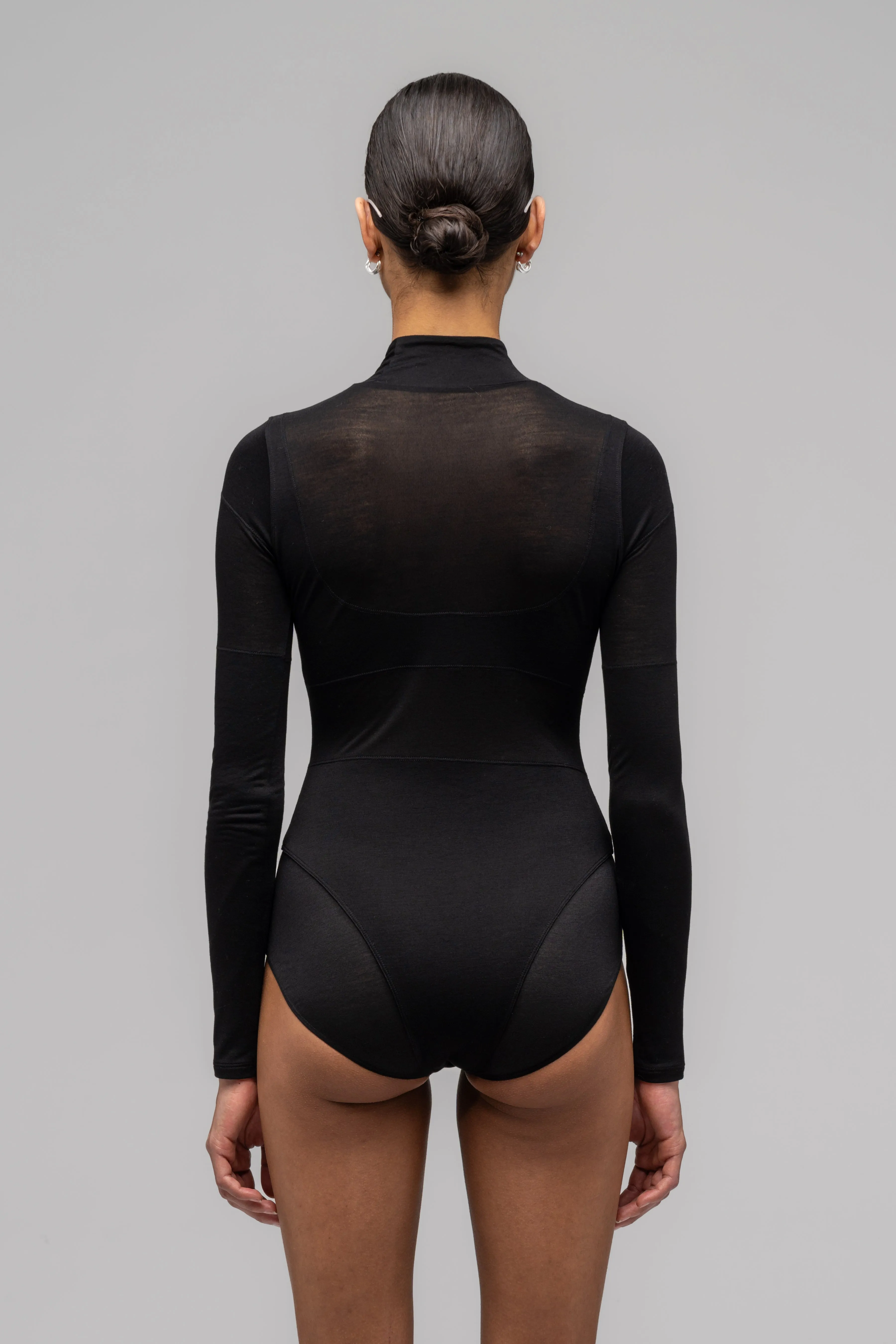 "PILATES MOM" LAYERED BODYSUIT