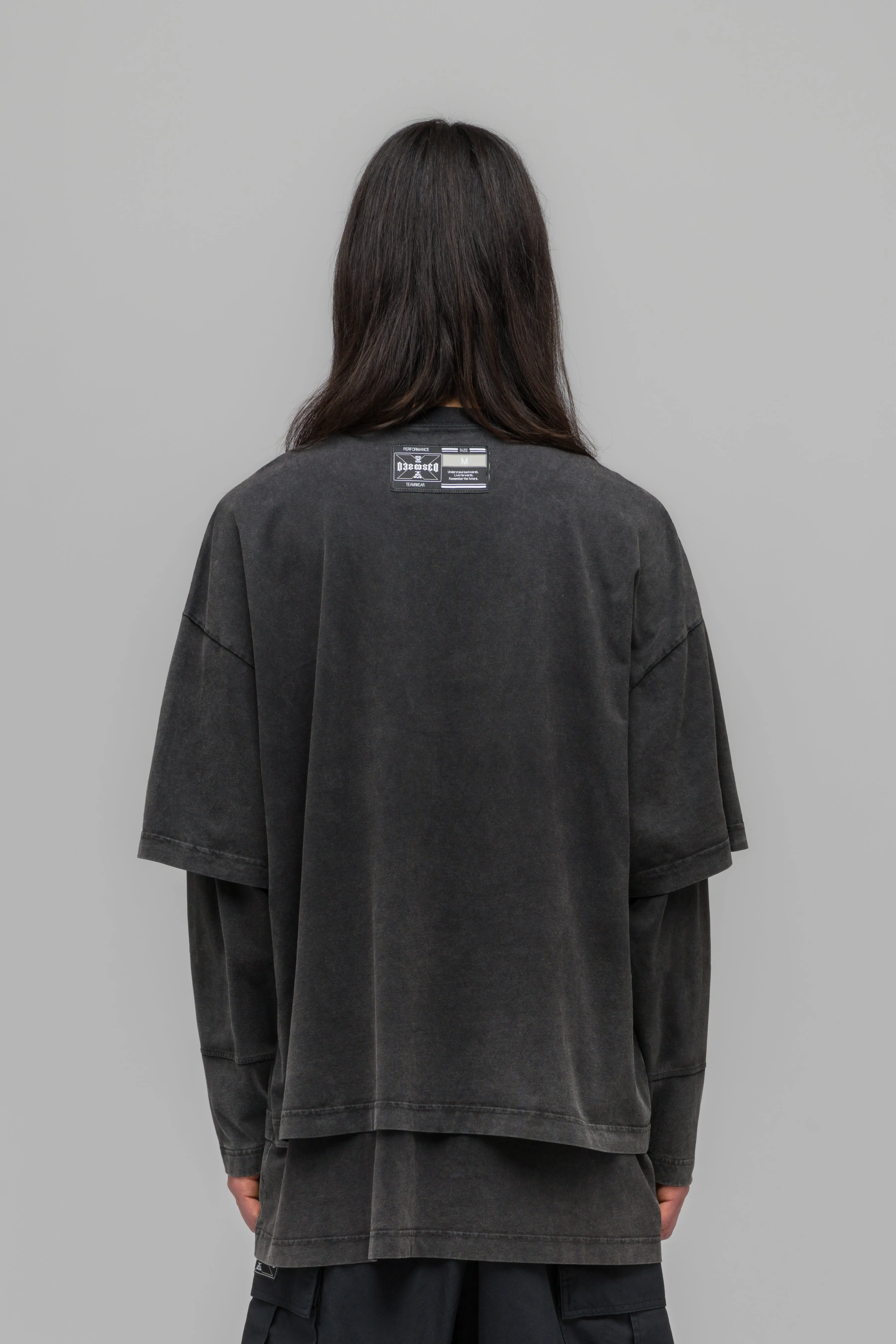 "TEAM" LAYERED LONGSLEEVE