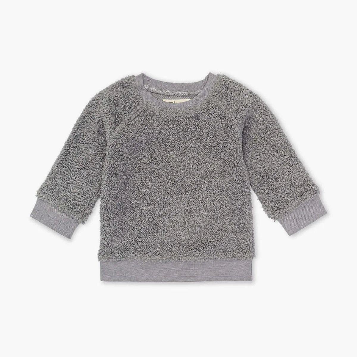 SALE - Sherpa Crewneck Sweatshirt_Grey