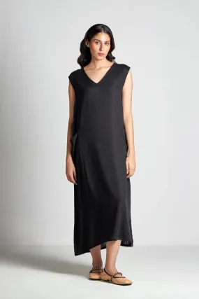 Soot A-Line Dress