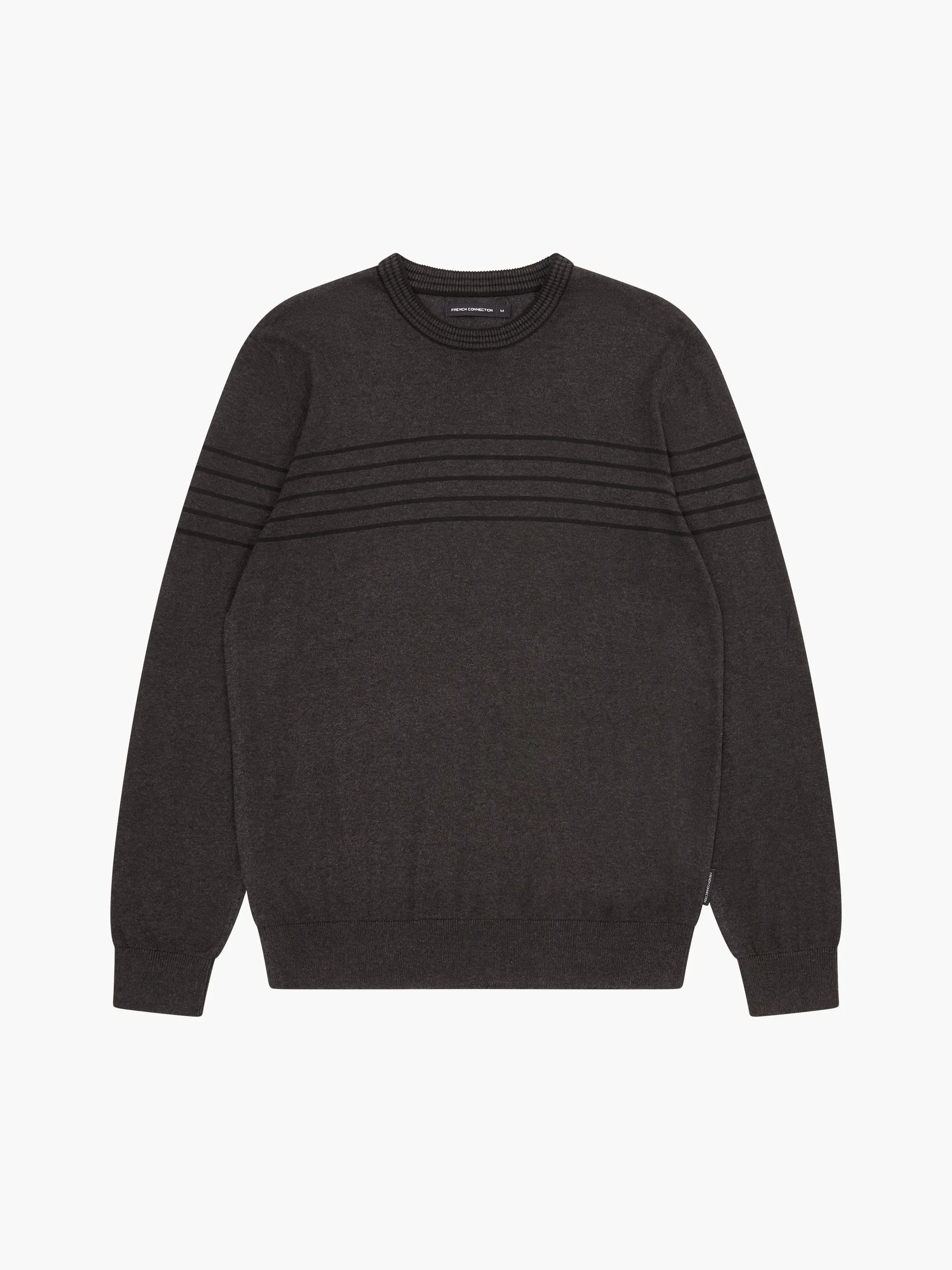 Stripe Crew Neck Sweatshirt