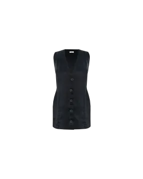 THELMA VEST BLACK