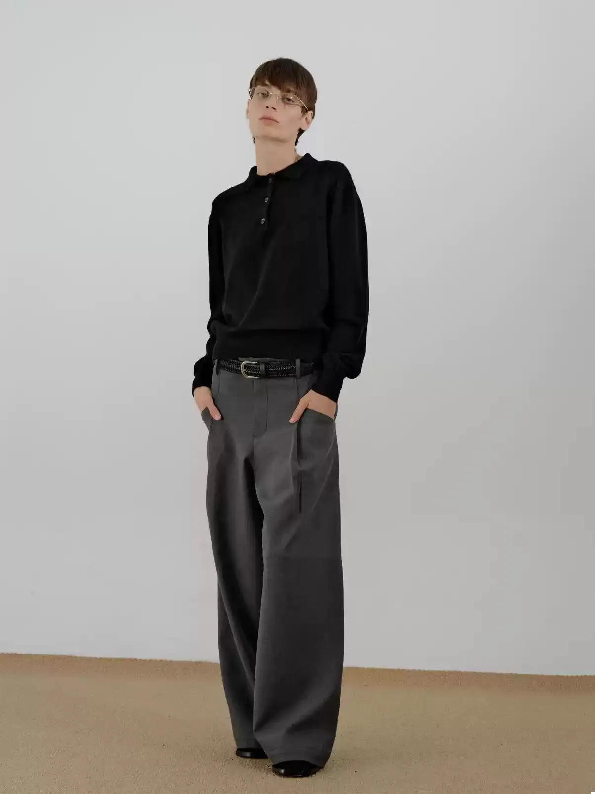 Zhou Comfy Pleated Trousers