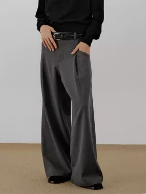 Zhou Comfy Pleated Trousers