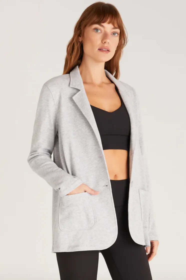 Zsup Casual Terry Blazer-H.Grey